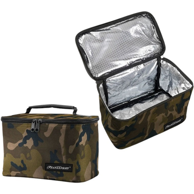Geanta Termoizolanta FORMAX Camo pentru Momeli, 25x14x17cm