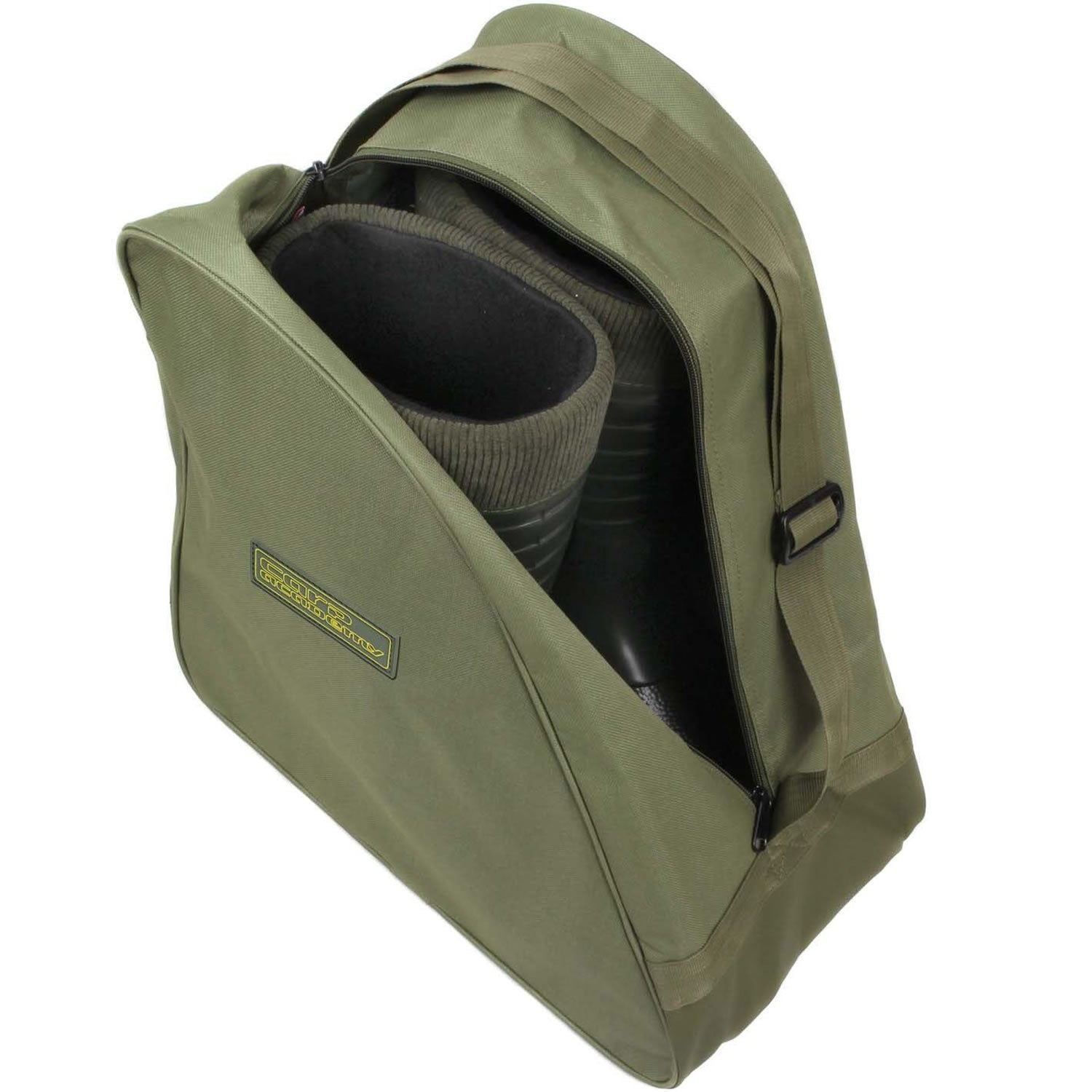 Geanta Transport Cizme CARP ACADEMY Khaki, 25x45x40cm