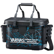 Geanta Varivas Tackle Bag cu Suport Lansete, 36cm, Blue