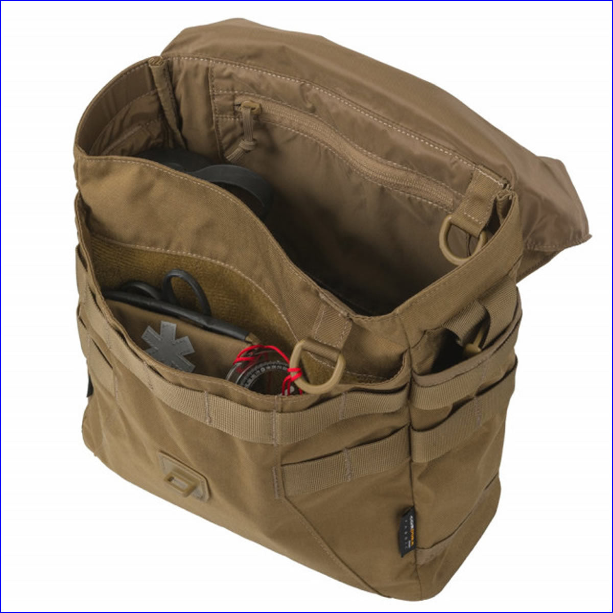 Geanta de Umar Helikon Tex Bushcraft Haversack Bag Molle Adaptive Green, 8L