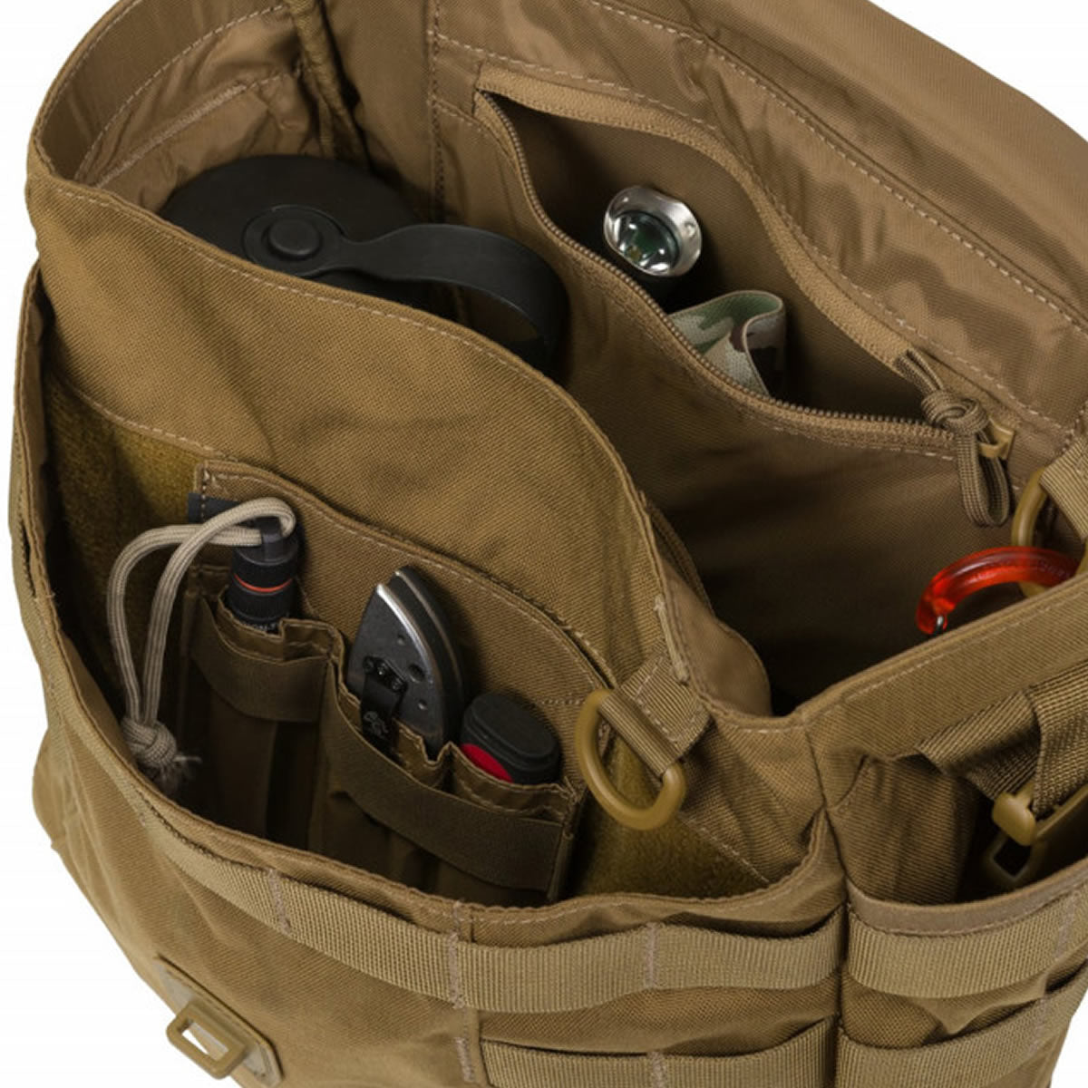 Geanta de Umar Helikon Tex Bushcraft Haversack Bag Molle Adaptive Green, 8L