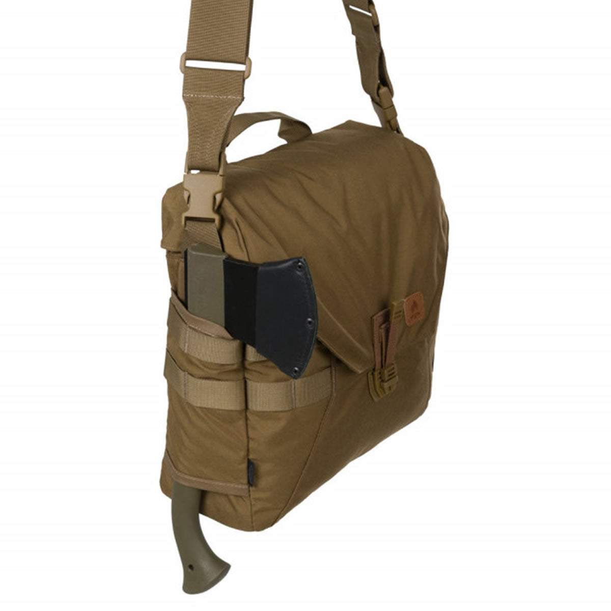 Geanta de Umar Helikon Tex Bushcraft Haversack Bag Molle Earth Brown Clay, 8L