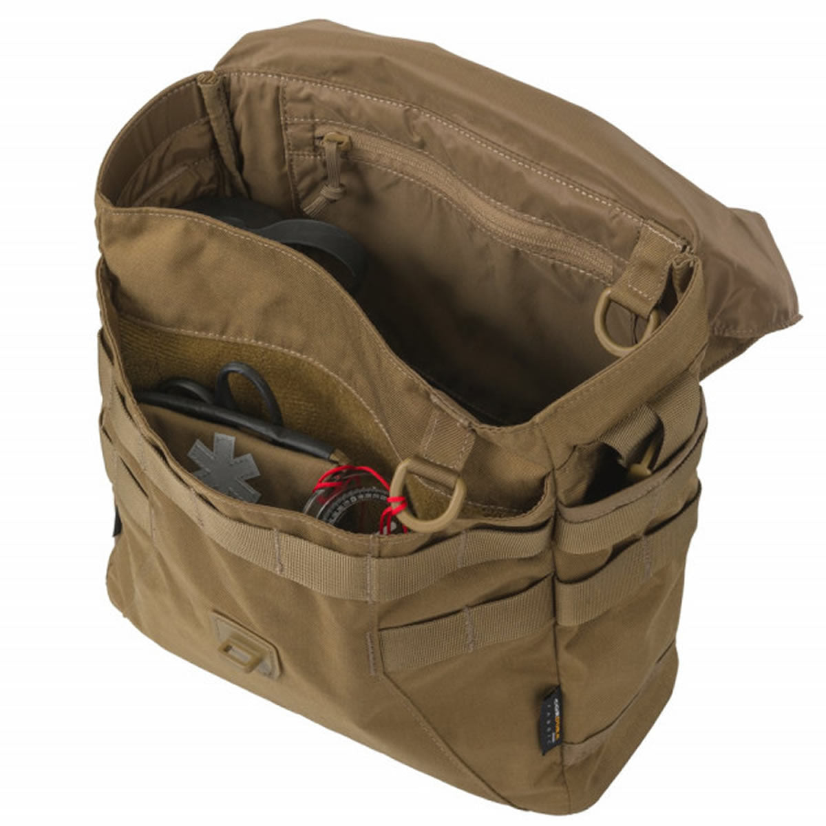 Geanta de Umar Helikon Tex Bushcraft Haversack Bag Molle Olive Green Black, 8L