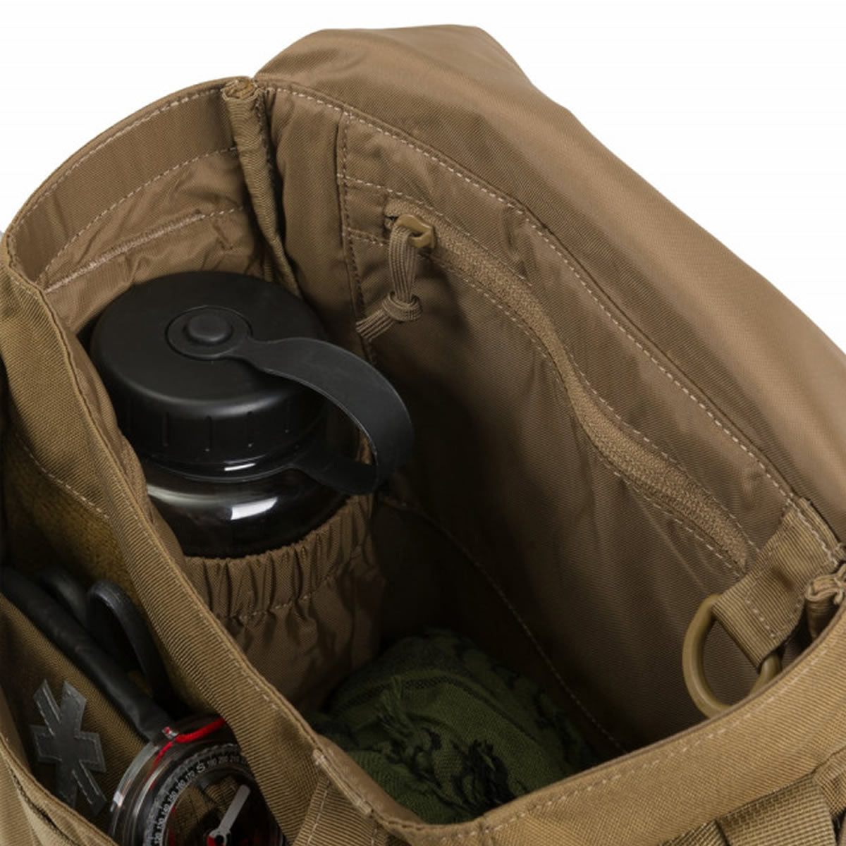 Geanta de Umar Helikon Tex Bushcraft Haversack Bag Molle Olive Green Black, 8L