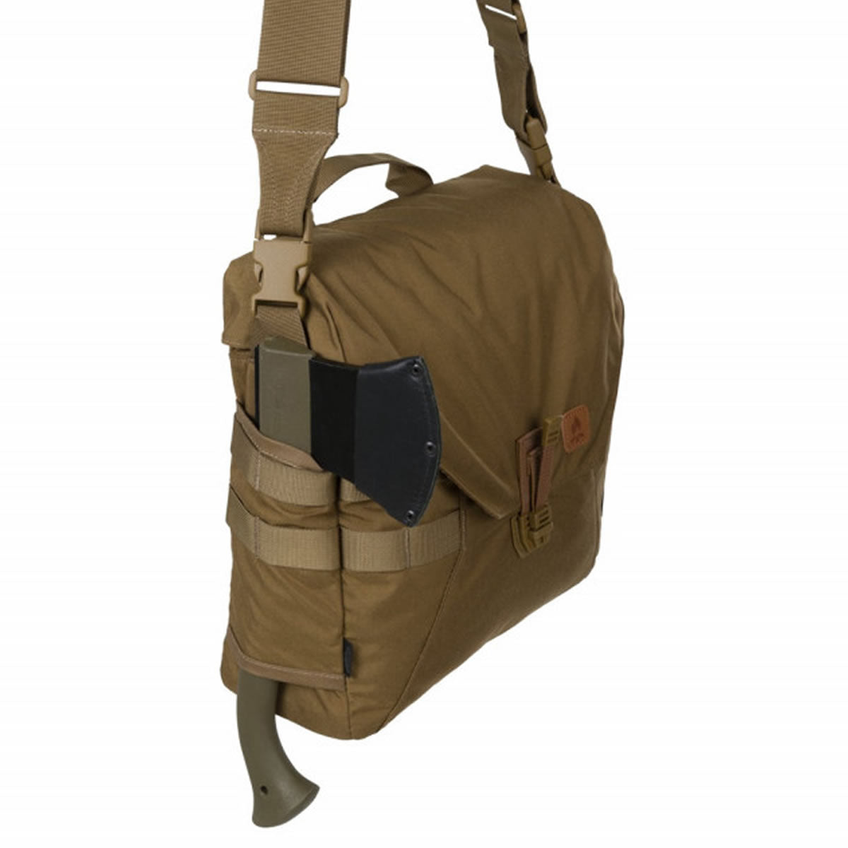 Geanta de Umar Helikon Tex Bushcraft Haversack Bag Molle Olive Green Black, 8L