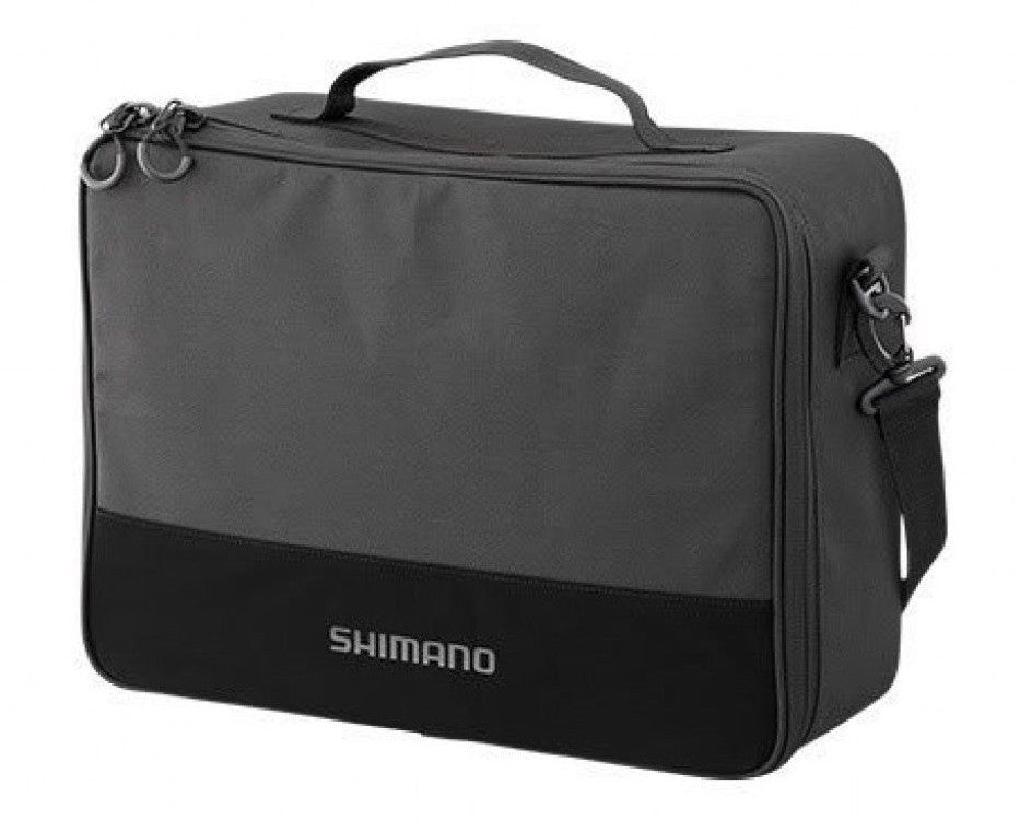 Geanta pentru Mulinete Shimano Reel Pouch Large Black/Grey 31x41x17cm