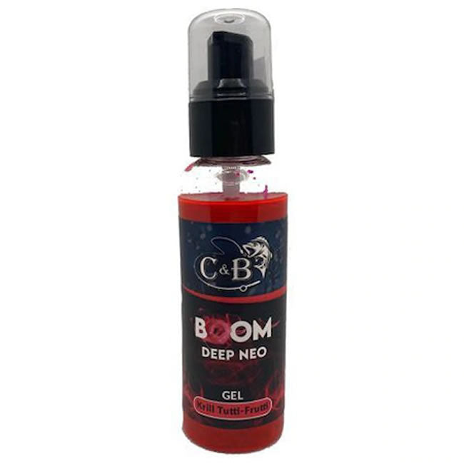 Gel Atractant C&amp;B Deep Neo Boom, Krill Tutti-Frutti, 100ml  