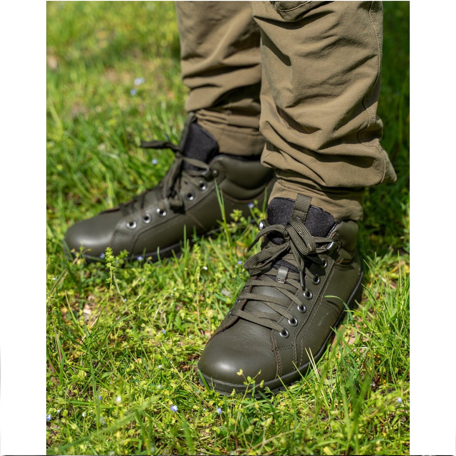Ghete KORDA Kore Kombat Boots, Olive, Marime UK9 / EU43