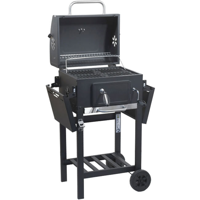 Gratar Pe Carbune Royal Partener Cattara, TT13039, Black, 97x98x35cm