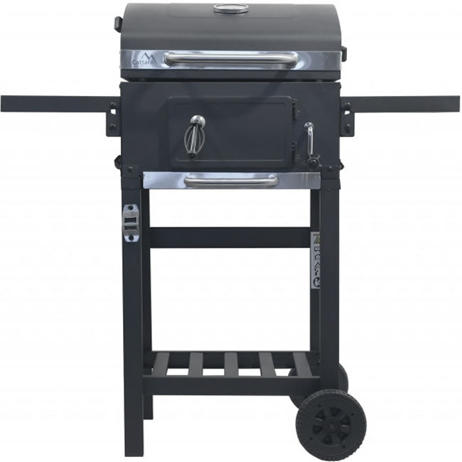 Gratar Pe Carbune Royal Partener Cattara, TT13039, Black, 97x98x35cm