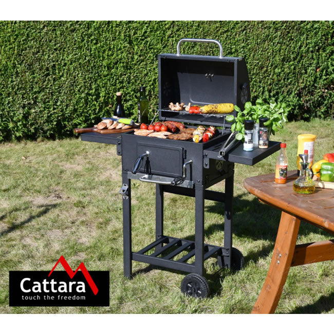 Gratar Pe Carbune Royal Partener Cattara, TT13039, Black, 97x98x35cm