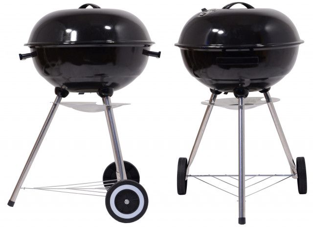 Gratar Pe Carbuni CATTARA Bari Mobil, 46cm, Capac - TT13027