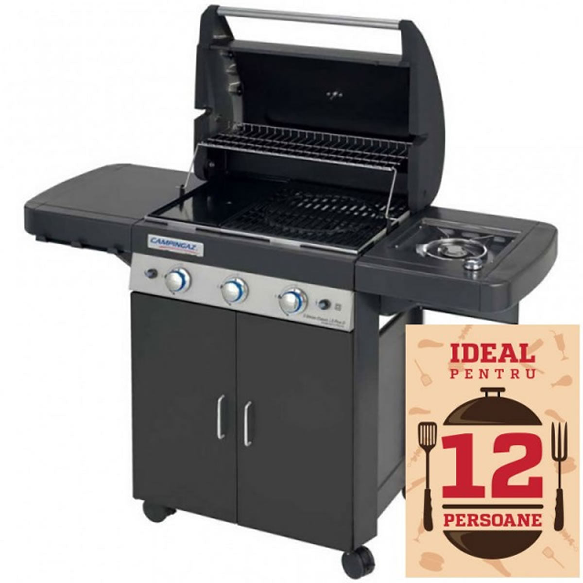 Gratar pe Gaz Campingaz Seria 3 Classic LS Plus D