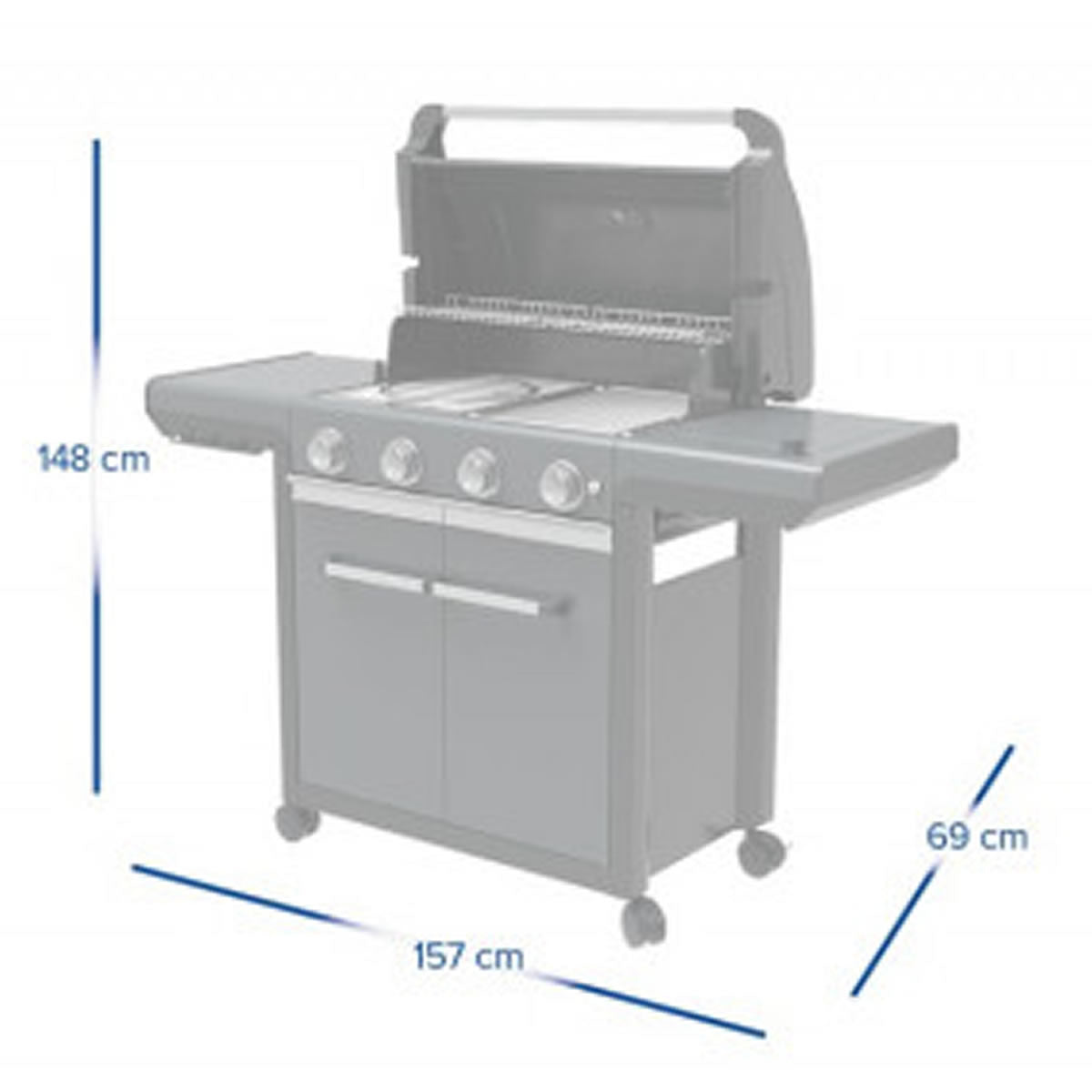 Gratar pe Gaz Campingaz Seria 4 Premium S