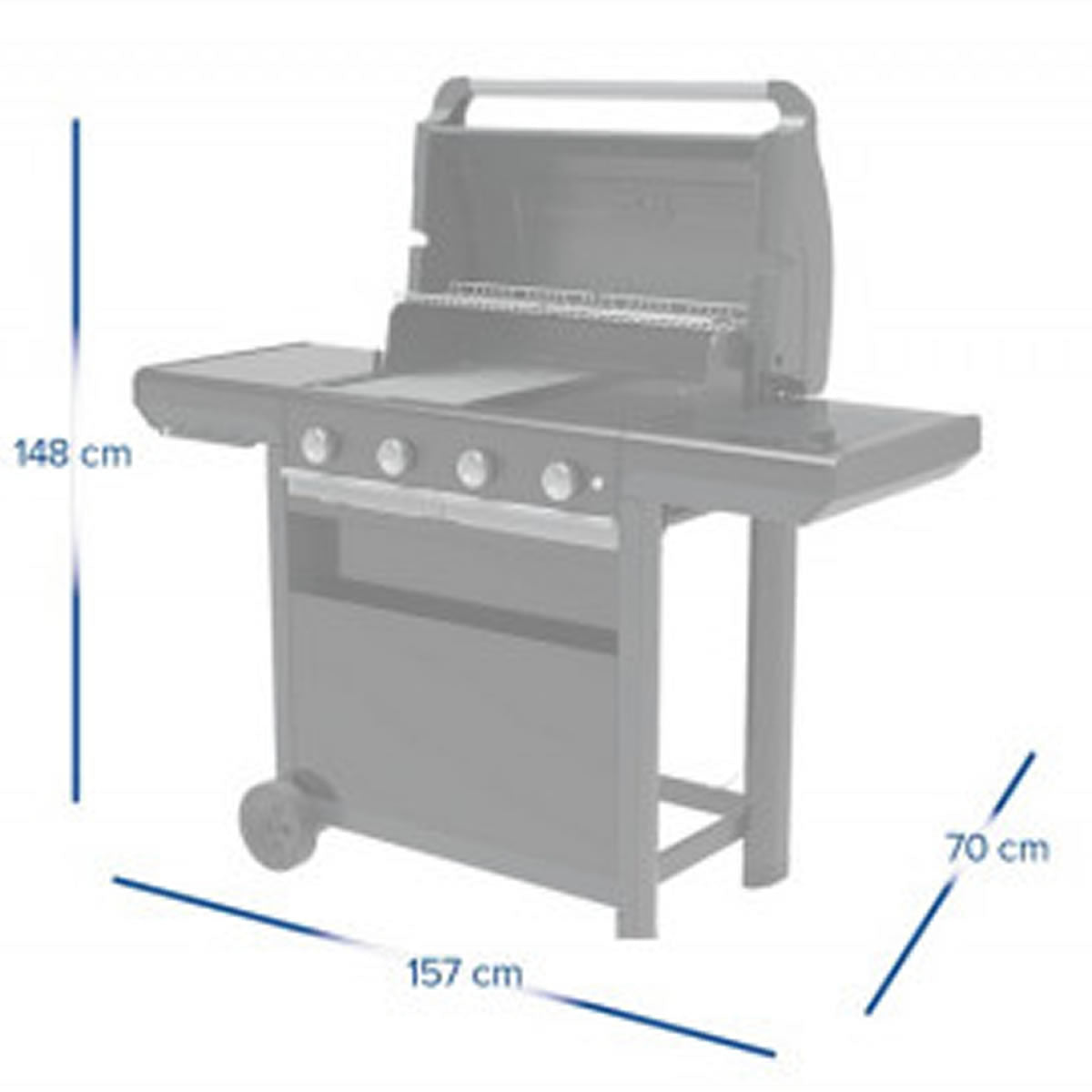 Gratar pe Gaz Campingaz Seria 4 Select S