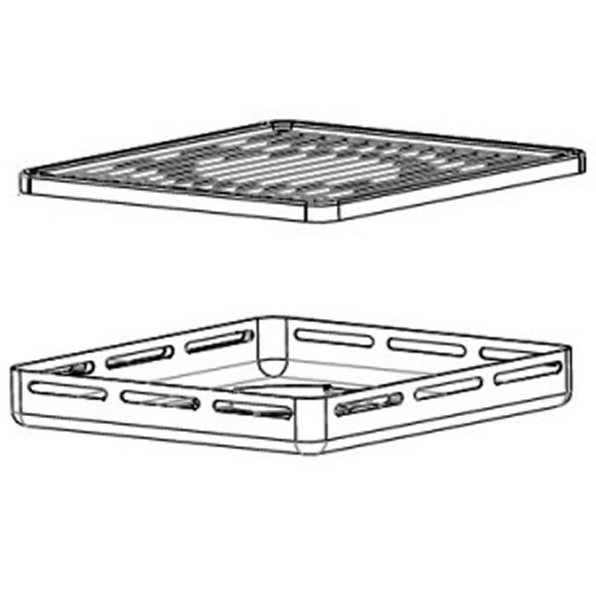 Gratar si Tava Grasime pentru Campingaz 400S &amp; 600S