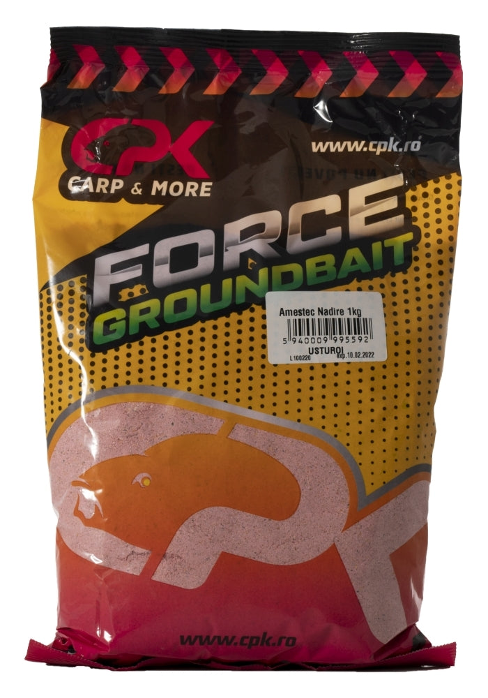 Groundbait CPK Force, Capsuna &amp; Usturoi, 1kg