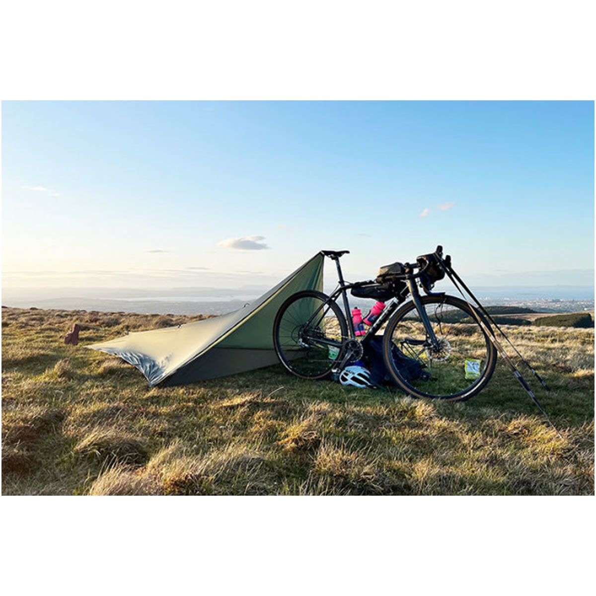 Groundsheet DD Hammocks Superligh Olive Green 210cmx150cm