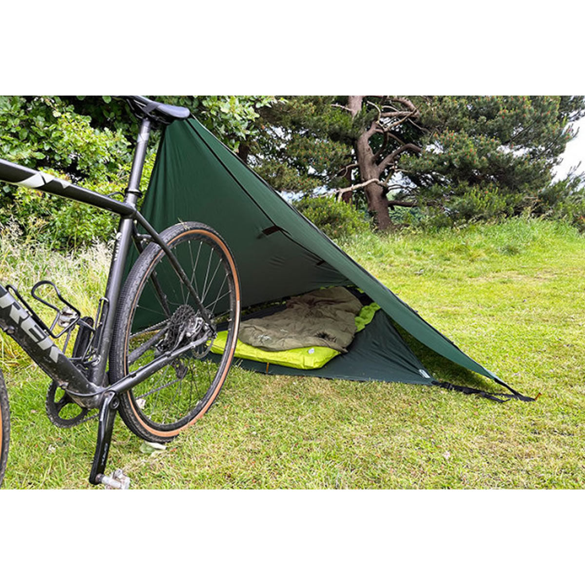Groundsheet DD Hammocks Superligh Olive Green 210cmx150cm