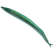 Grub BEKLEY PowerBait Gulp Alive Sand Eel, Sapphire Shine, 13cm, 8buc/pac