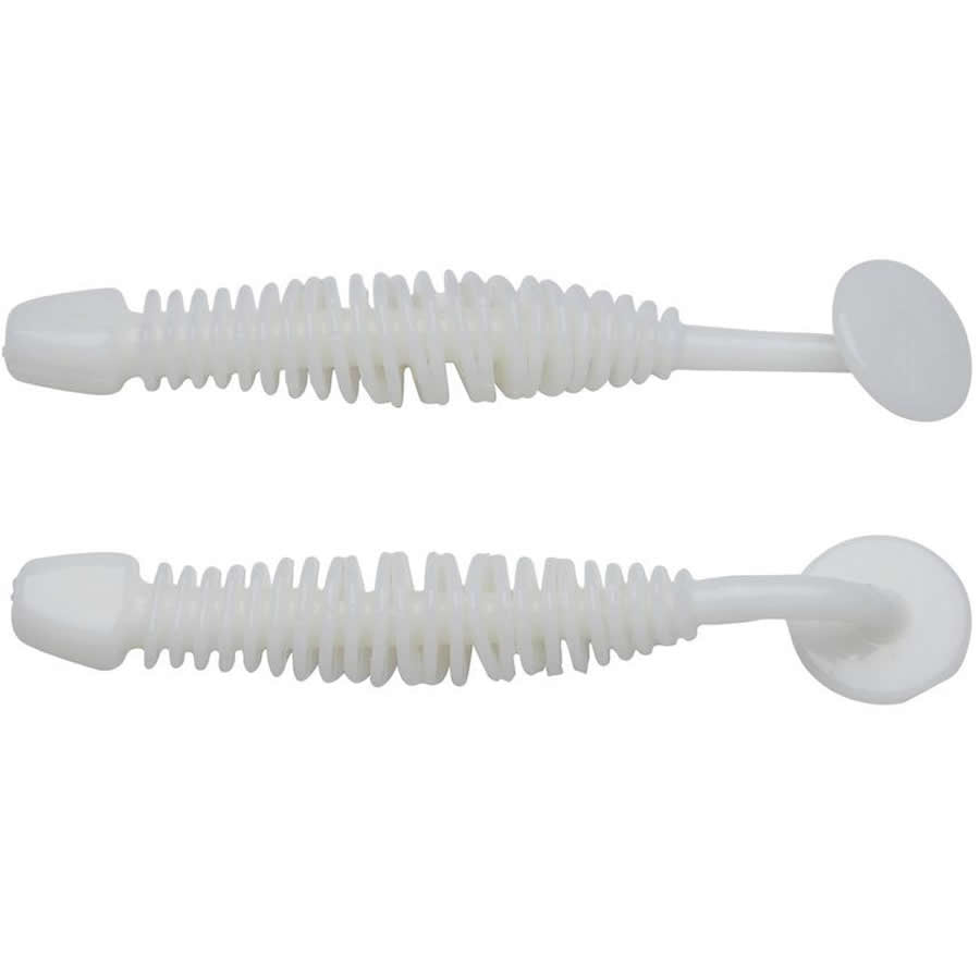 Grub BERKLEY PowerBait Power Leech, Milky White, 6cm, 10buc/pac