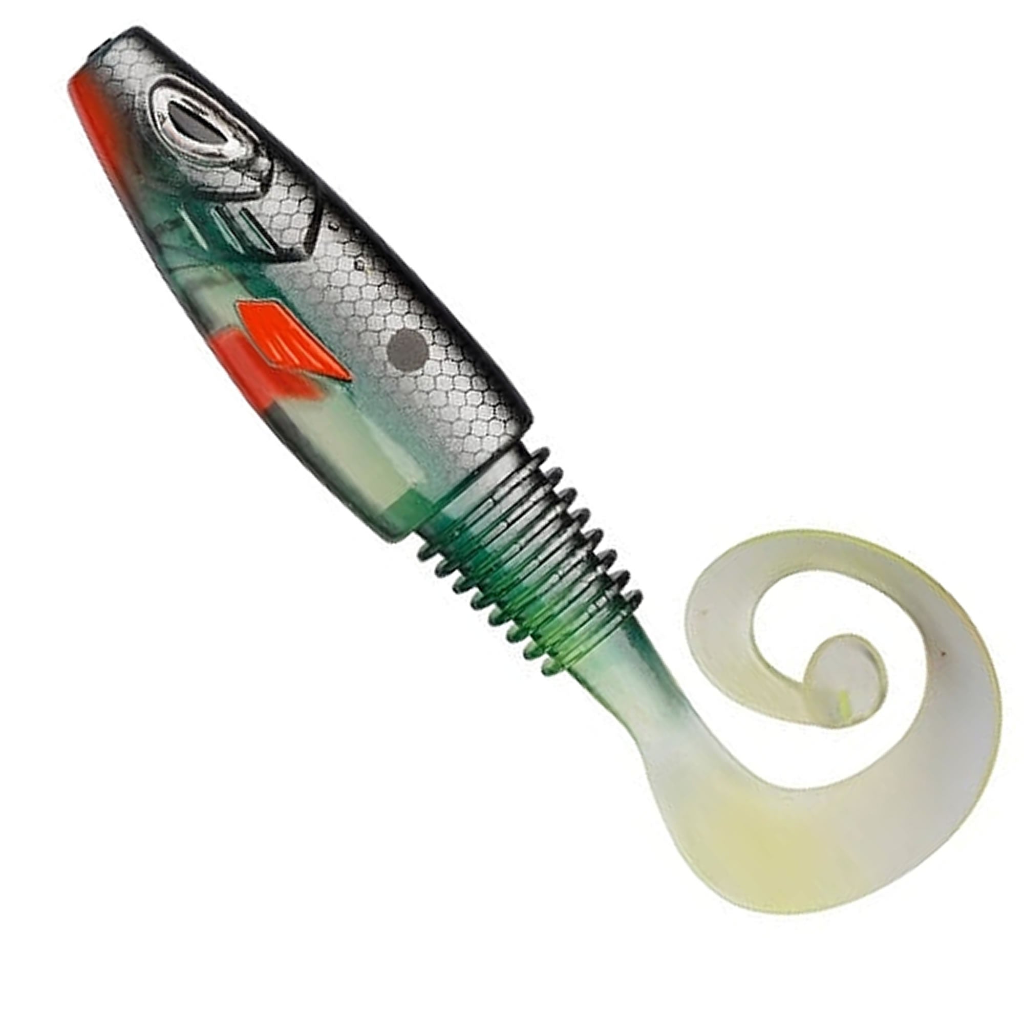 Grub BERKLEY Sick Curl, Blue Shiner, 12cm, 30buc/pac