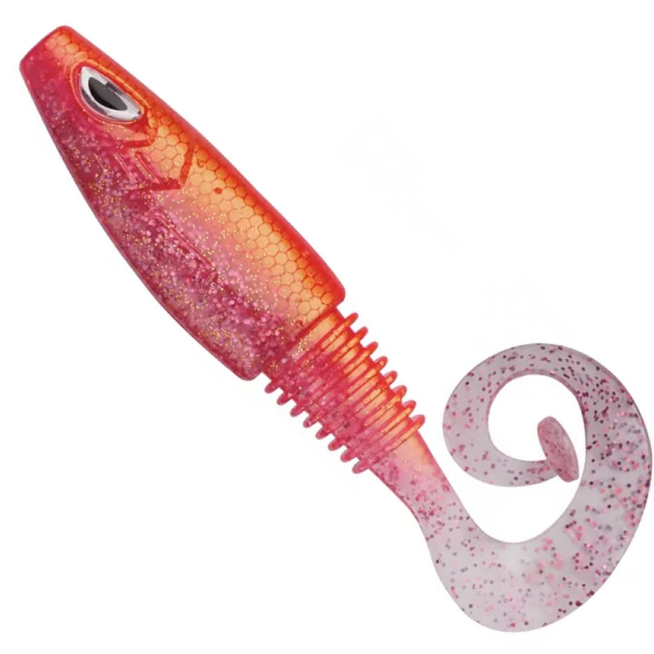 Grub BERKLEY Sick Curl, Cotton Candy, 12cm, 30buc/pac