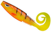 Grub Berkley Soft Bait Sick Curl Shad Hot Yellow Perch