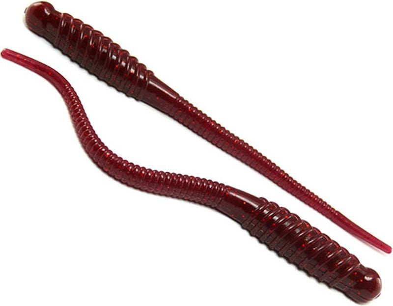  Grub Big Hammer Salt Shaker Worm 5 Red Pumpkin, 12.5cm, 10buc/plic