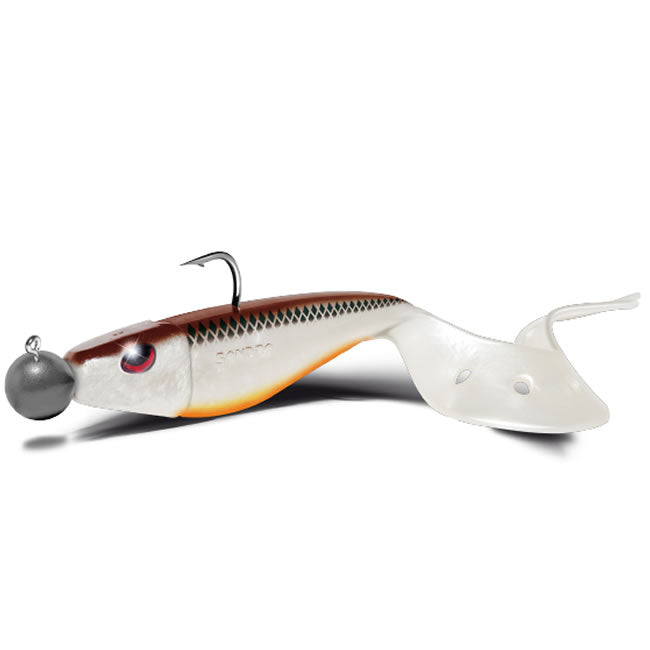 Grub Delalande Sandra 9cm Fluo Yellow Black Back 43
