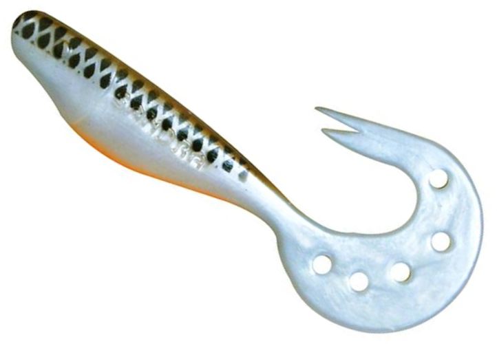 Grub Delalande Sandra, River Hunter, 9cm, 4buc/pac