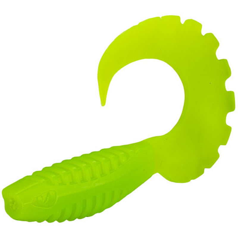 Grub Delphin TWISTA UVs GREENCH, 10cm, 5buc/pac