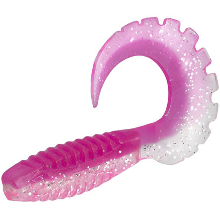 Grub DuoPACK BOX Delphin TWISTA UVs CANDY, 8cm, 30buc/pac