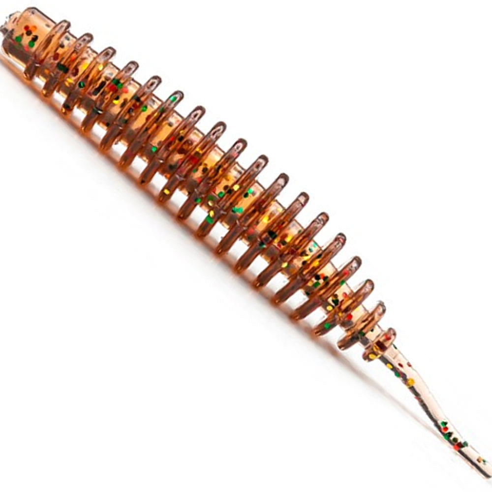 Grub FAST STRIKE Flexi Worm, 5cm, Motor Oil Christmas, 10buc/pac