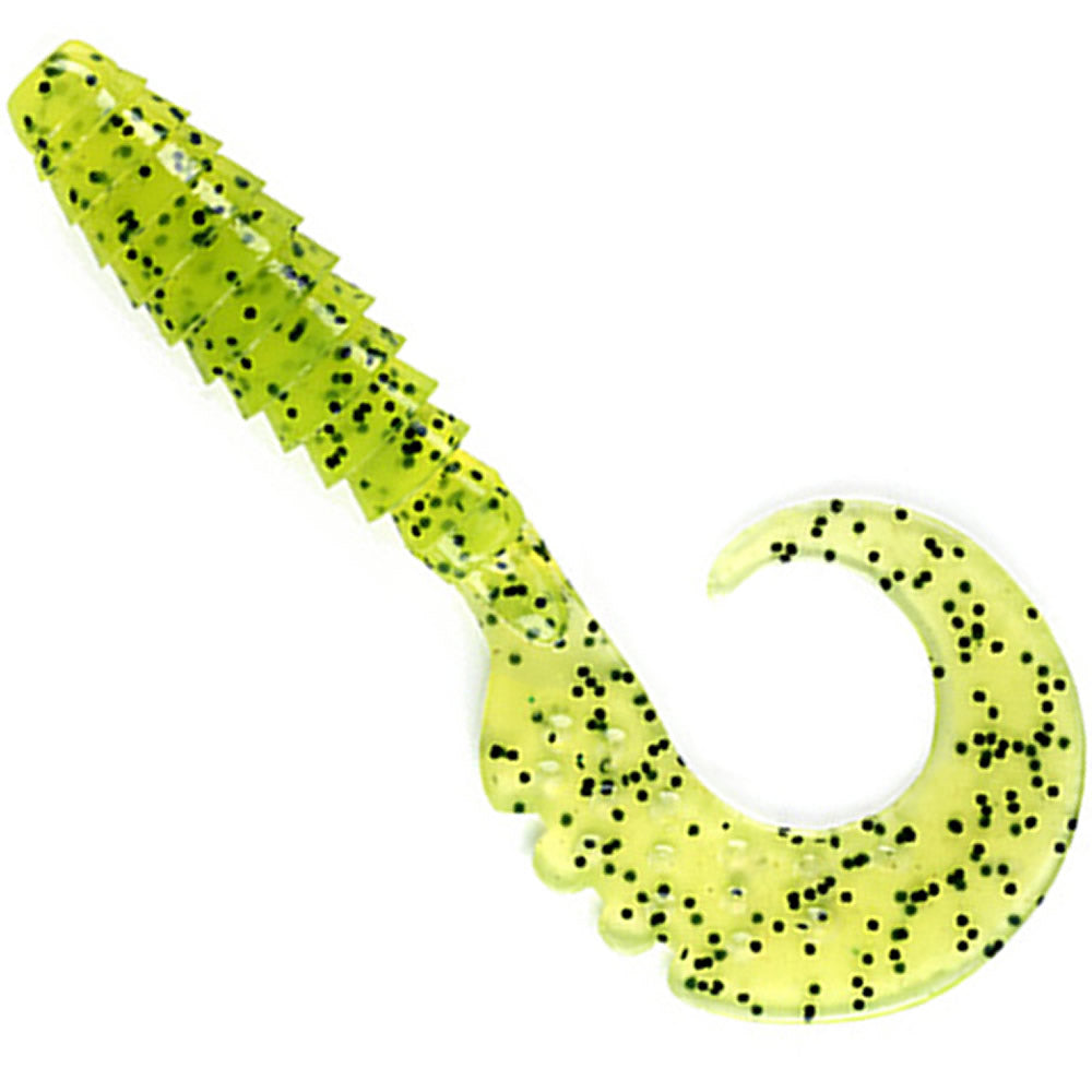 Grub FISHUP Fancy Grub 6.3cm, Chartreuse Black, 10buc/pac