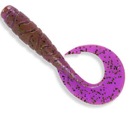 Grub FISHUP Mighty Grub 10cm, Lox Green &amp; Black, 7buc/pac
