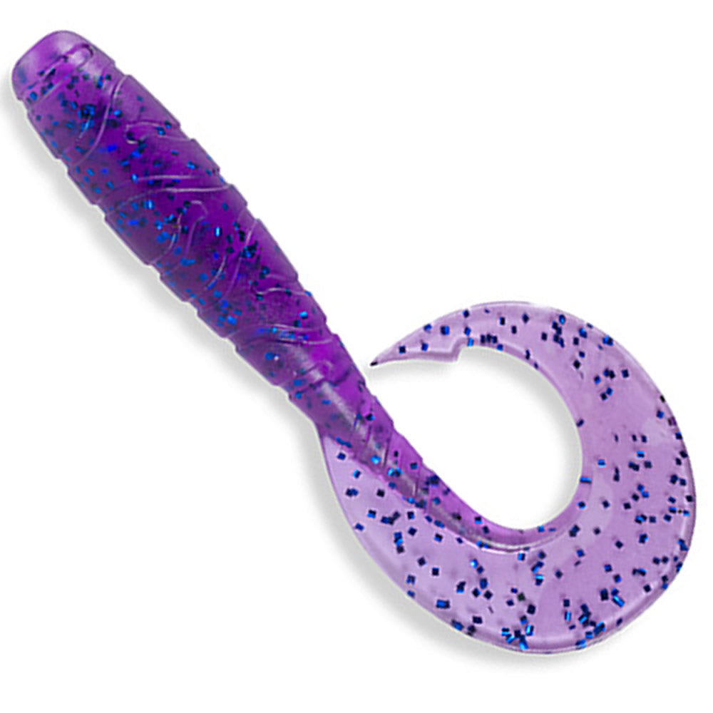 Grub FISHUP Mighty Grub 10cm, Violet Blue, 7buc/pac