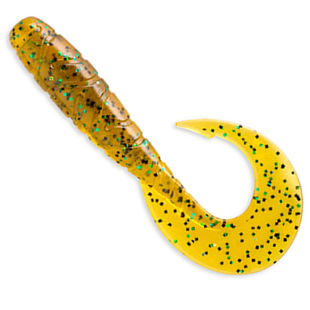 Grub FISHUP Mighty Grub 13.3cm, Caramel Green &amp; Black, 4buc/pac