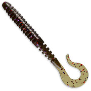 Grub FISHUP Vipo 5.2cm, Green Pumpkin Brown Red &amp; Purple, 10buc/pac
