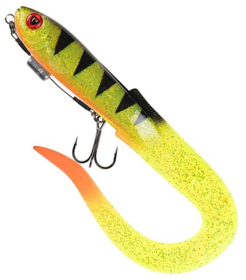 Grub FOX RAGE Slick Eel Loaded, UV Perch, Nr.1/0, 28cm, 1buc/pac