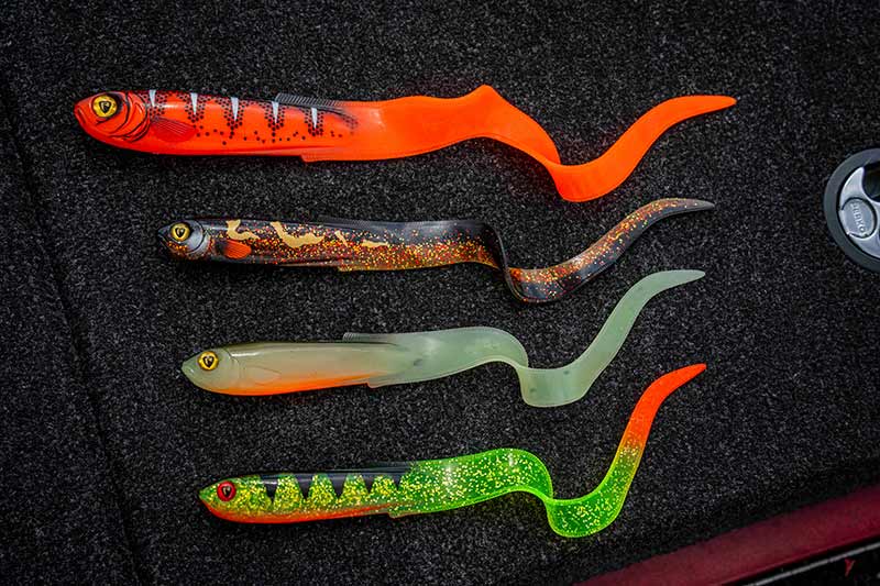 Grub Fox Rage Slick Eel, Burbot, 35cm, 1buc/pac
