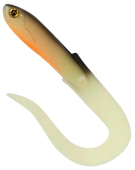 Grub Fox Rage Slick Eel, Hot Olive, 28cm, 1buc/pac