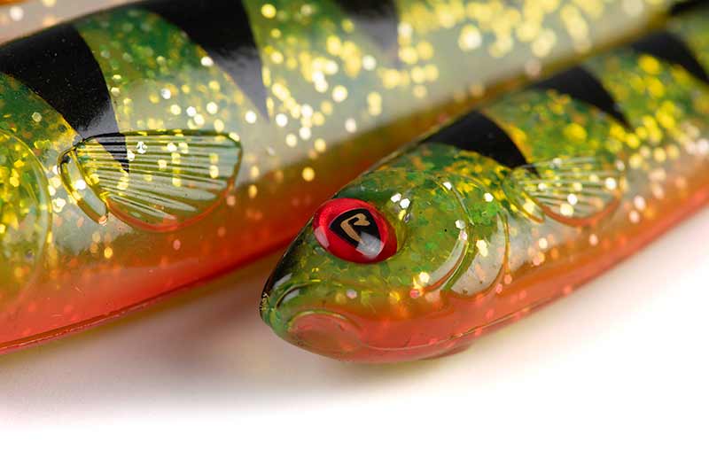 Grub Fox Rage Slick Eel, UV Perch, 35cm, 1buc/pac