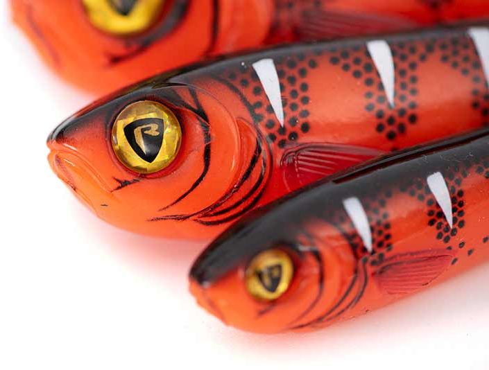 Grub Fox Rage Slick Eel, UV Red Wake, 35cm, 1buc/pac