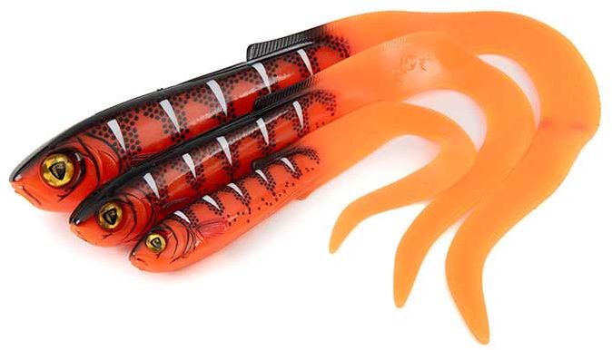 Grub Fox Rage Slick Eel, UV Red Wake, 35cm, 1buc/pac