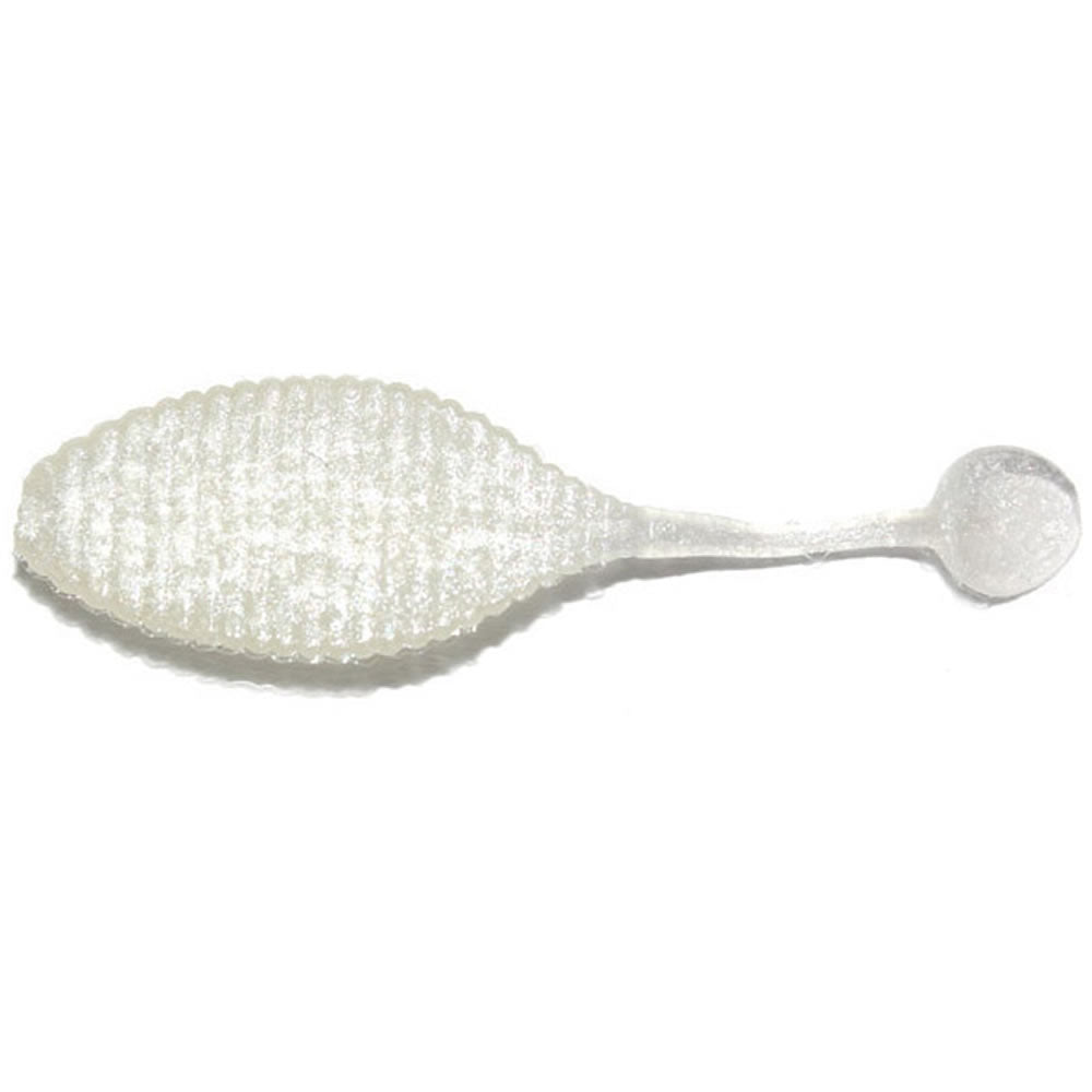 Grub Hide Up Stagger Wide 1.5" Salt, S-07 Glow White, 3.8cm, 8buc/pac