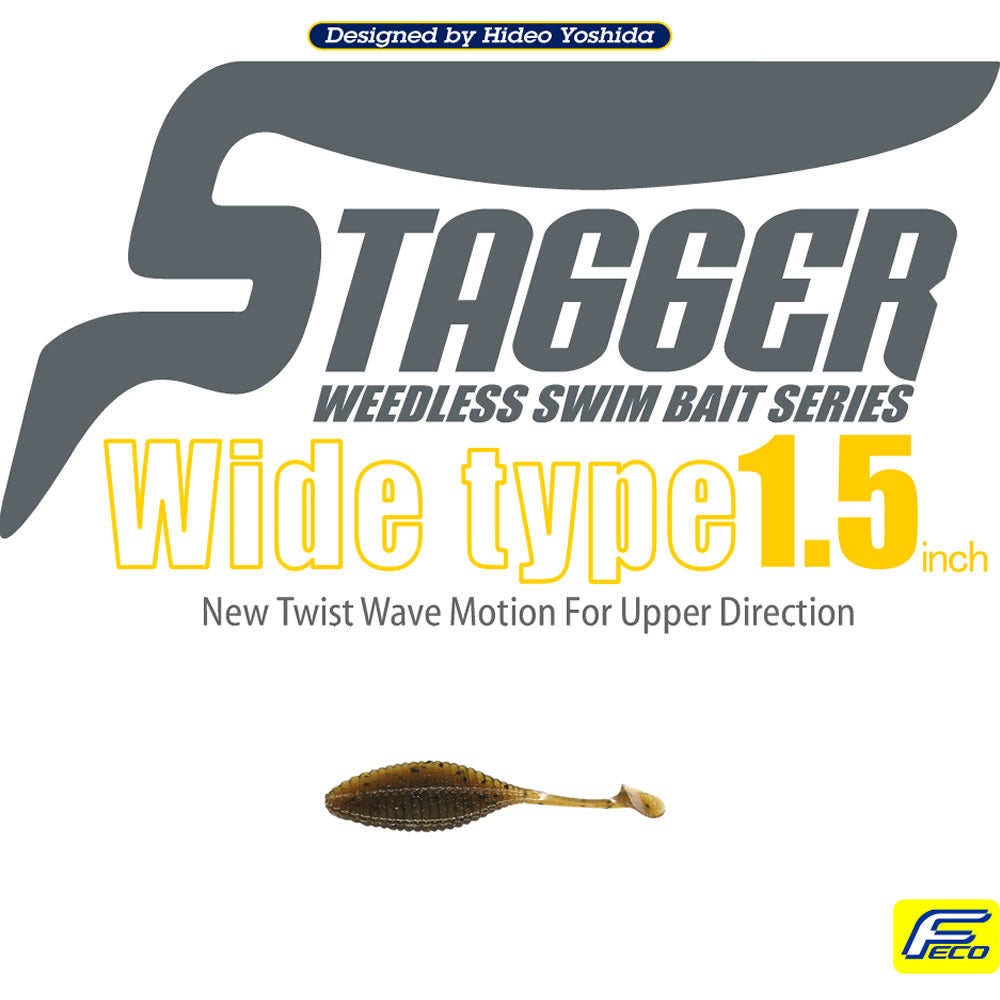 Grub Hide Up Stagger Wide 1.5" Salt, S-08 Glow Pink, 3.8cm, 8buc/pac