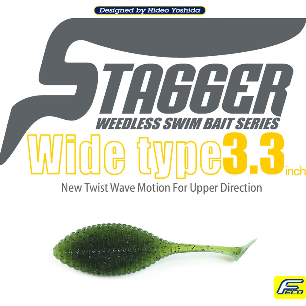 Grub Hide Up Stagger Wide 3.3", 116 Shinikake Gill, 8.4cm, 5buc/pac
