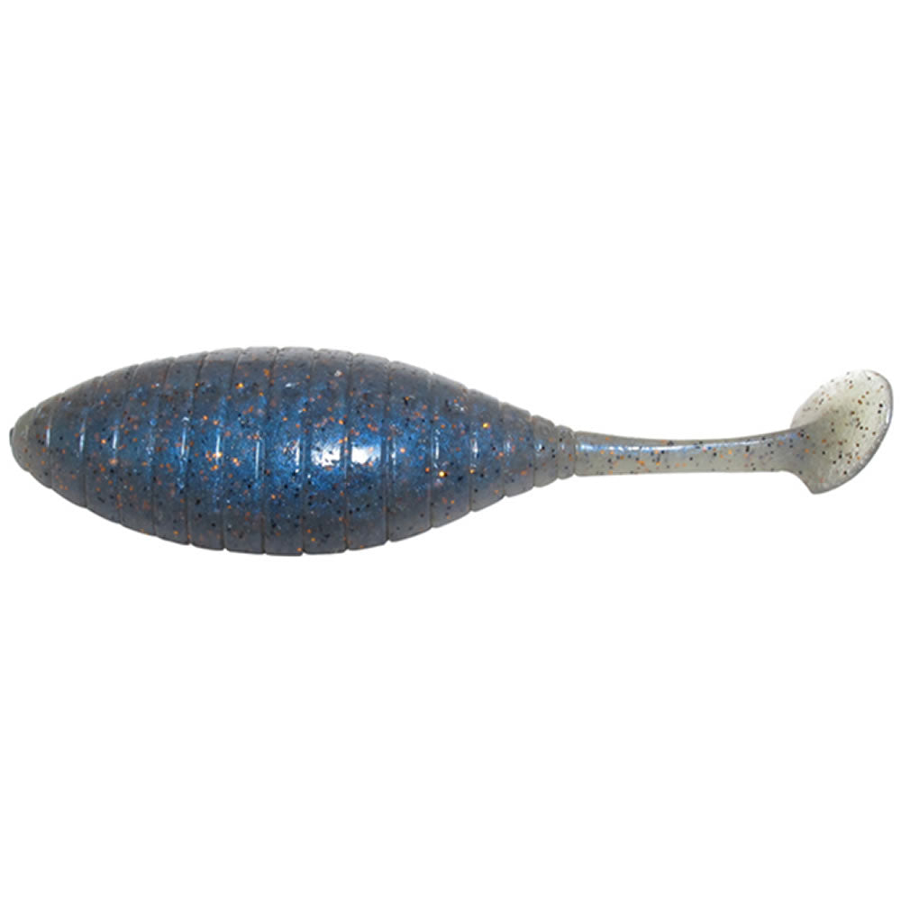 Grub Hide Up Stagger Wide 4", 116 Shinikake Gill, 10.2cm, 4buc/pac