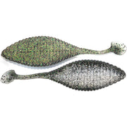 Grub Hide Up Stagger Wide 4", 246 Silver Shad, 10.2cm, 4buc/pac